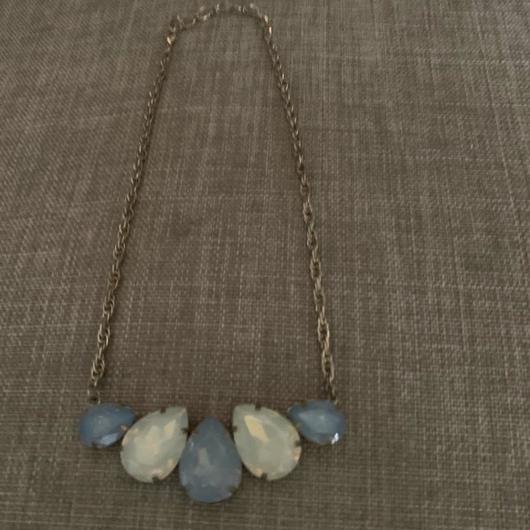 Blue stone necklace - Picture 7 of 8
